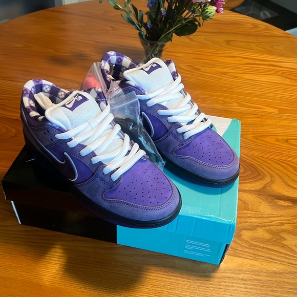 Nike SB Dunk Low Concepts Purple Lobster BRAND NEW UNUSED - Picture 3 of 5